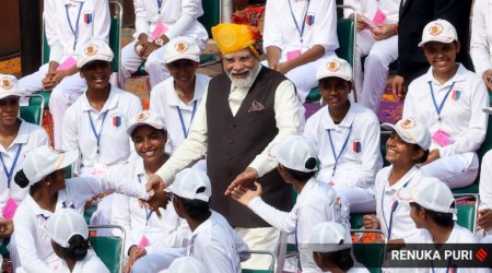 modi ncc cadets independence day