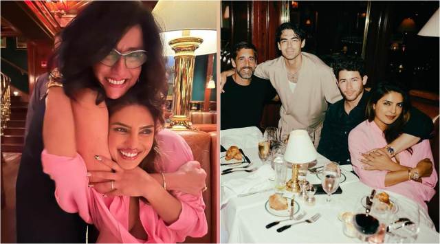 Priyanka Chopra hugs mother-in-law Denise, parties with Nick Jonas ...