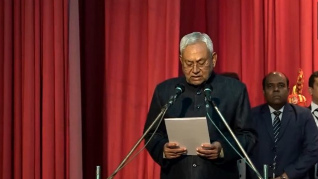 Nitish oath