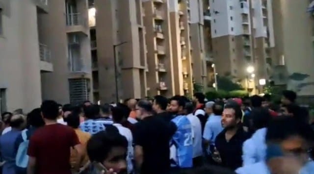 Noida lift collapse death, Noida elevator collapse death, Noida news, delhi lift collapse, Noida, Delhi news, New Delhi, Indian Express, current affairs