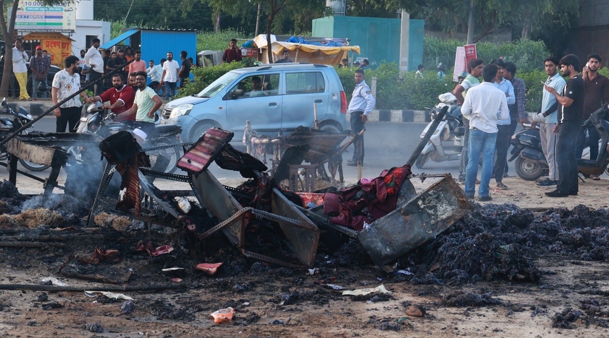 Violence spreads to parts of Gurgaon, CM says conspiracy
