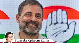 Rahul Gandhi at AICC HQ