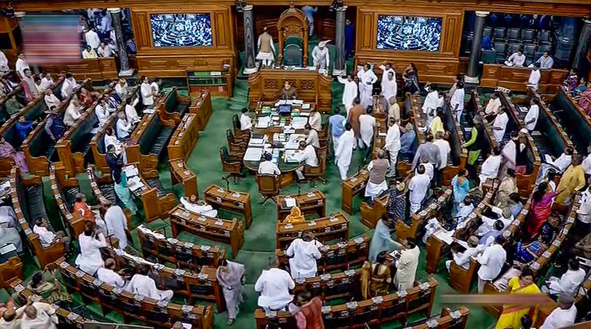 Lok Sabha Adjourned Till Noon Amid Opposition Ruckus Against Adhir ...