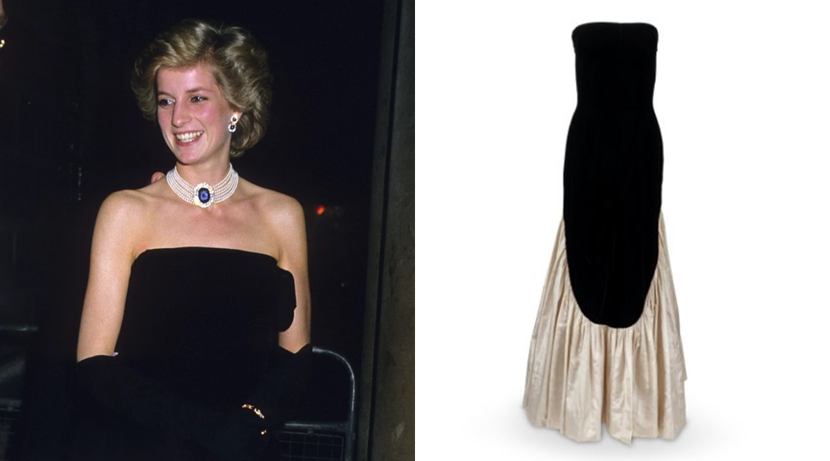 princess diana dress after becoming princess Princess Diana wore daring dress at 1st royal engagement