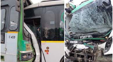 pune accident bus