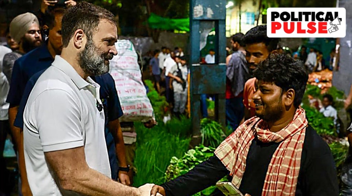 rahul gandhi visit azadpur mandi