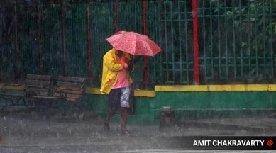 rains in city
