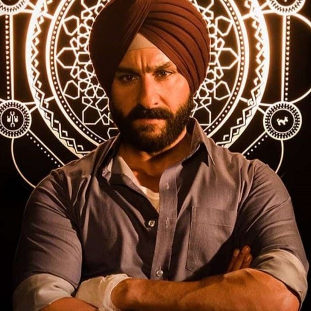 Saif Ali Khan as Sartaj Singh in Sacred Games.