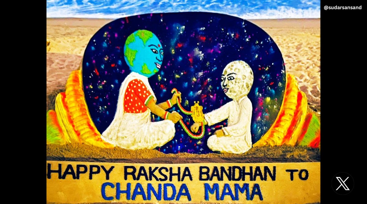 Happy Raksha Bandhan celebration Poster. Beautiful frame with il Stock  Vector by ©redshinestudio 284871180