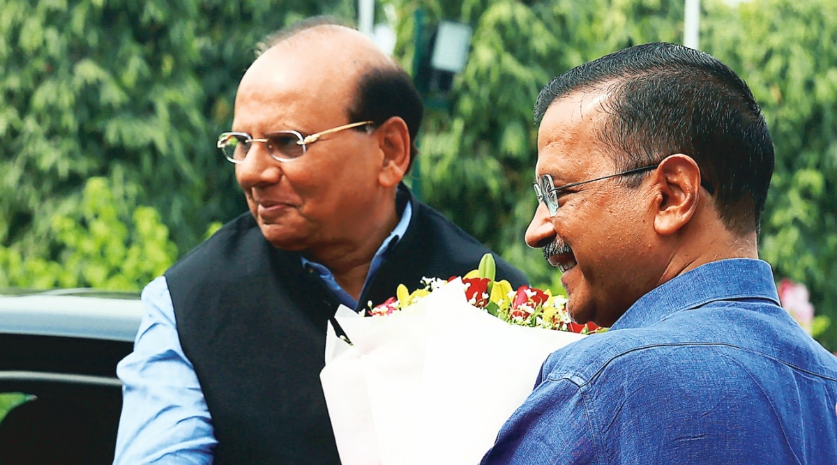 Chief Secretary sends file to L-G, Delhi govt says bypassing CM | Delhi  News - The Indian Express