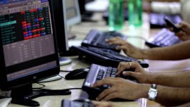Nifty Media slipped 1.83 per cent, pharma fell 1.45 per cent, healthcare index slipped 1.39 per cent, financial services index fell 0.87 per cent, and Nifty Bank slipped 0.77 per cent.
