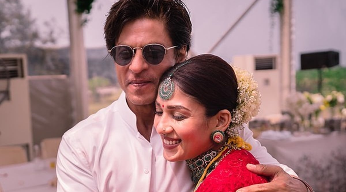 shah rukh khan and nayanthara in jawan