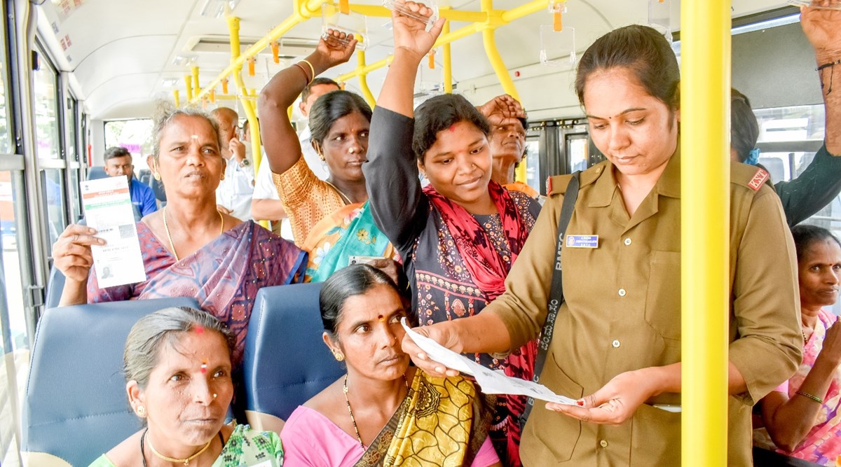 Karnataka transport bodies seek full reimbursement under Shakti scheme  after govt releases only Rs 125 crore | Bangalore News - The Indian Express
