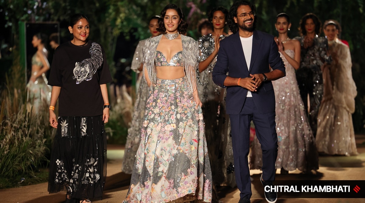 ICW 2023: Shraddha Kapoor walks the ramp for Rahul Mishra | Fashion ...