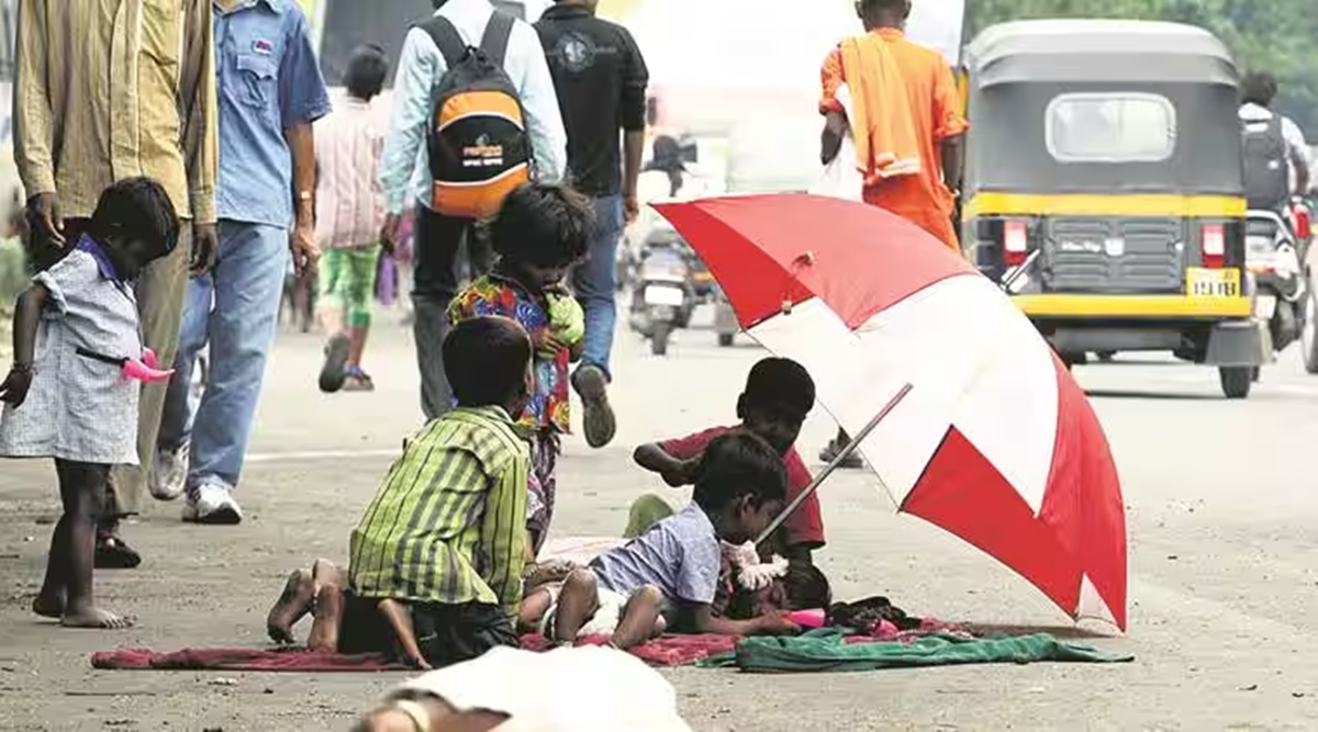 Delhi's Street Children Face Hardships During Heat Waves