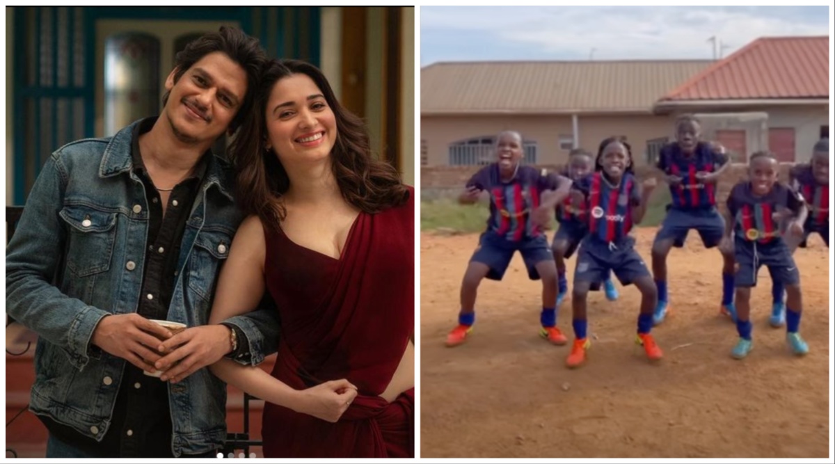 Vijay Varma shares viral video of girlfriend Tamannaah Bhatia's song  Kaavaalaa: 'The world is moving to your moves' | Bollywood News - The  Indian Express