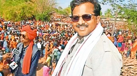 Arjun Rathva joins Congress along with several AAP and BJP leaders