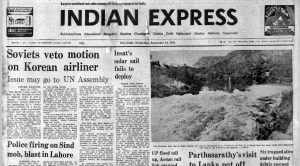 Soviet Union, Security Council, Firoze Shah roadhouse of a Congress (I) MP, Economy Report, Insat-1B Update, editorial, Indian express, opinion news, indian express editorial