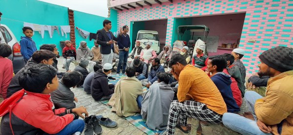 Ramveer Tanwar conducts awareness for locals in different villages