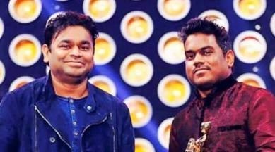 AR Rahman and Yuvan Shankar Raja (Image_ Yuvan music only_Facebook)