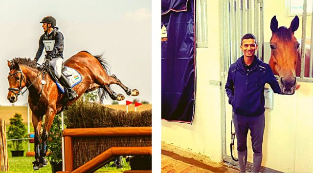 Rider Ashish Limaye with his horse Willy be Dun