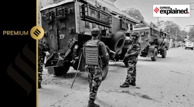 A still from near the encounter site in Jammu and Kashmir.