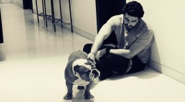 Arjun Kapoor and his pet dog Maximus
