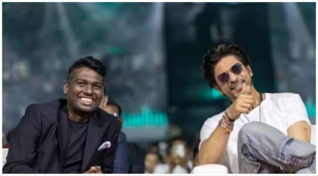 Jawan's director Atlee with Shah Rukh Khan. (Pic: PR handout)