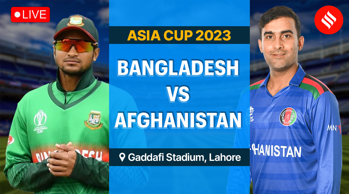 Bangladesh vs Afghanistan Live Score, Asia Cup 2023: Ibrahim Zadran and Hashmatullah Shahidi keep AFG in the chase as they go past 100