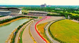 Buddh International Circuit in Greater Noida.