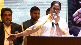 Mamata Banerjee, Central probe agencies, businessmen harassment, STATECON 2023, real estate convention, Enforcement Directorate, ED probe, political vendetta, Indian express news