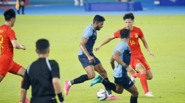 India vs China Football Match Live: Indian football team takes part in Asian Games 2023