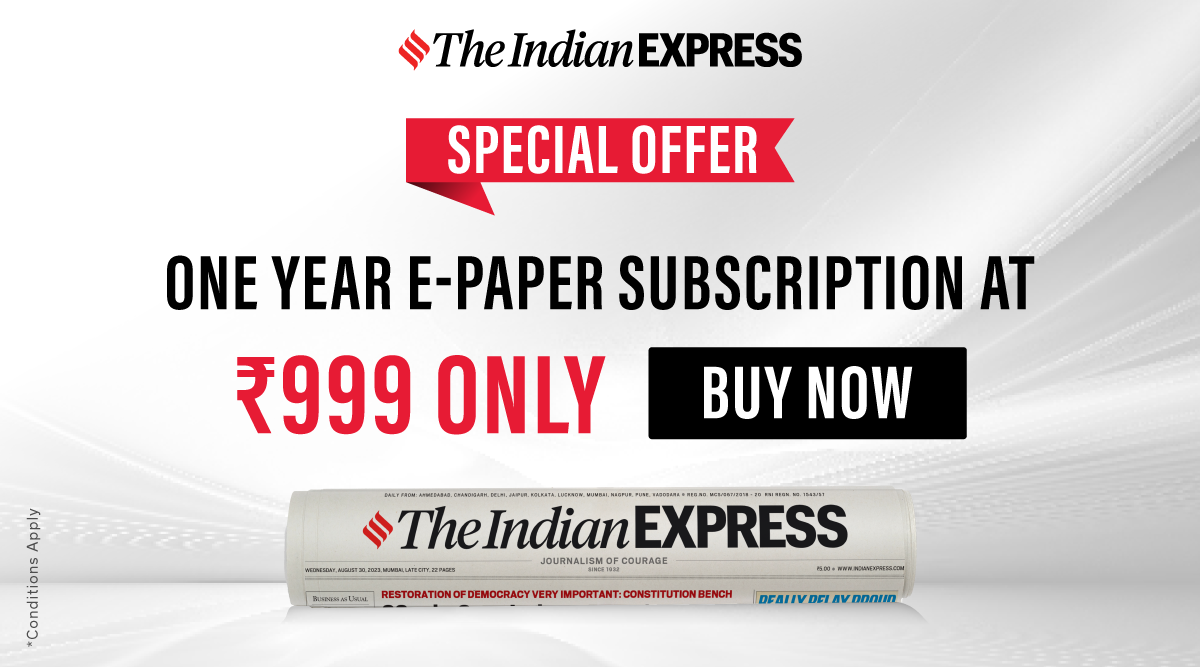 The Indian Express EPaper Sale Your Digital Window To Credible News At   Digital 999 Offer 1200x667 