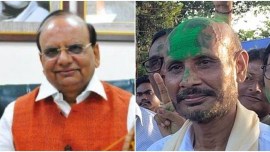 TMC Dhupguri MLA misses oath-taking ceremony, VK Saxena, TMC Raj Bhawan standoff, Dhupguri MLA Nirmal Chandra Roy, Governor's secretariat, swearing-in ceremony, Raj Bhawan officials, indian express news