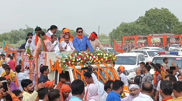 Ghosi Assembly Bypoll, Ghosi Bypoll Campaign, up assembly bypoll, ghosi bypoll, bjp, up bjp, up news, uttar pradesh politics, uttar pradesh bypoll, Indian express