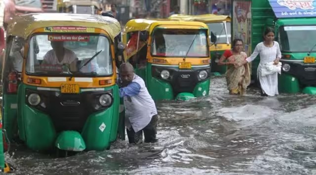 Gujarat Rains, heavy rainfall in Gujarat, Gujarat dams on high alert, Gujarat dams water level, IMD rain predictions, Gujarat weather update, Gujarat weather forecast, Gujarat rain news, indian exprses news