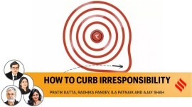 Fiscal Responsibility Law (“FRL”), Parliament writing, frl, Fiscal deficit, fiscal deficit target, Fiscal Responsibility and Budget Management Act, India news, Indian express, Indian express India news, Indian express India