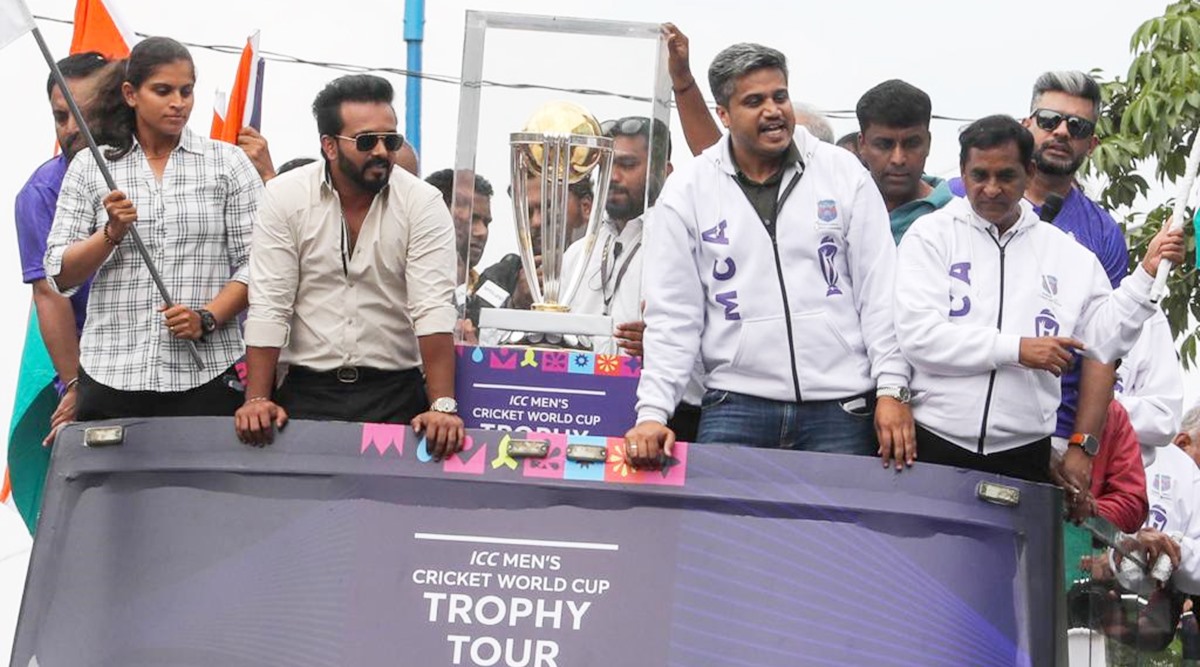 wc trophy tour in pune