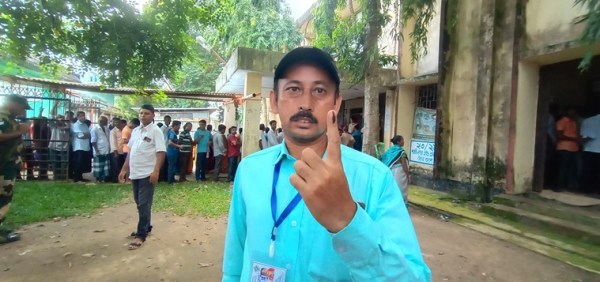 dhanpur bypolls today