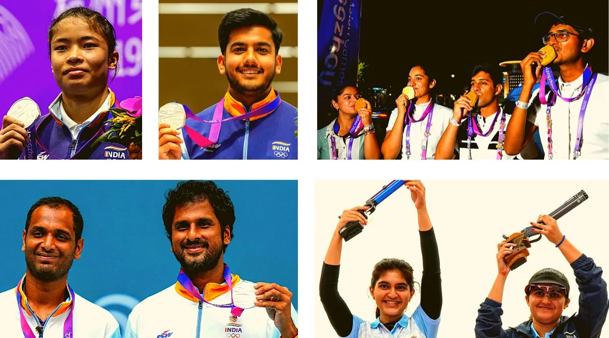 At Hangzhou 2023, Indian athletes are trying to overhaul the record they set at Jakarta in 2018 of 70 medals. (PHOTOS: PTI)