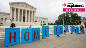 Deferred Action for Childhood Arrivals (DACA) students gather in front of the Supreme Court in Washington, June 18, 2020. A federal judge on Wednesday, Sept. 13, 2023, declared illegal a revised version of a federal policy that prevents the deportation of hundreds of thousands of immigrants brought to the U.S. as children.