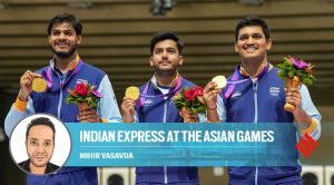 Asian Games 2023: Tomar, Patil and Panwar gold