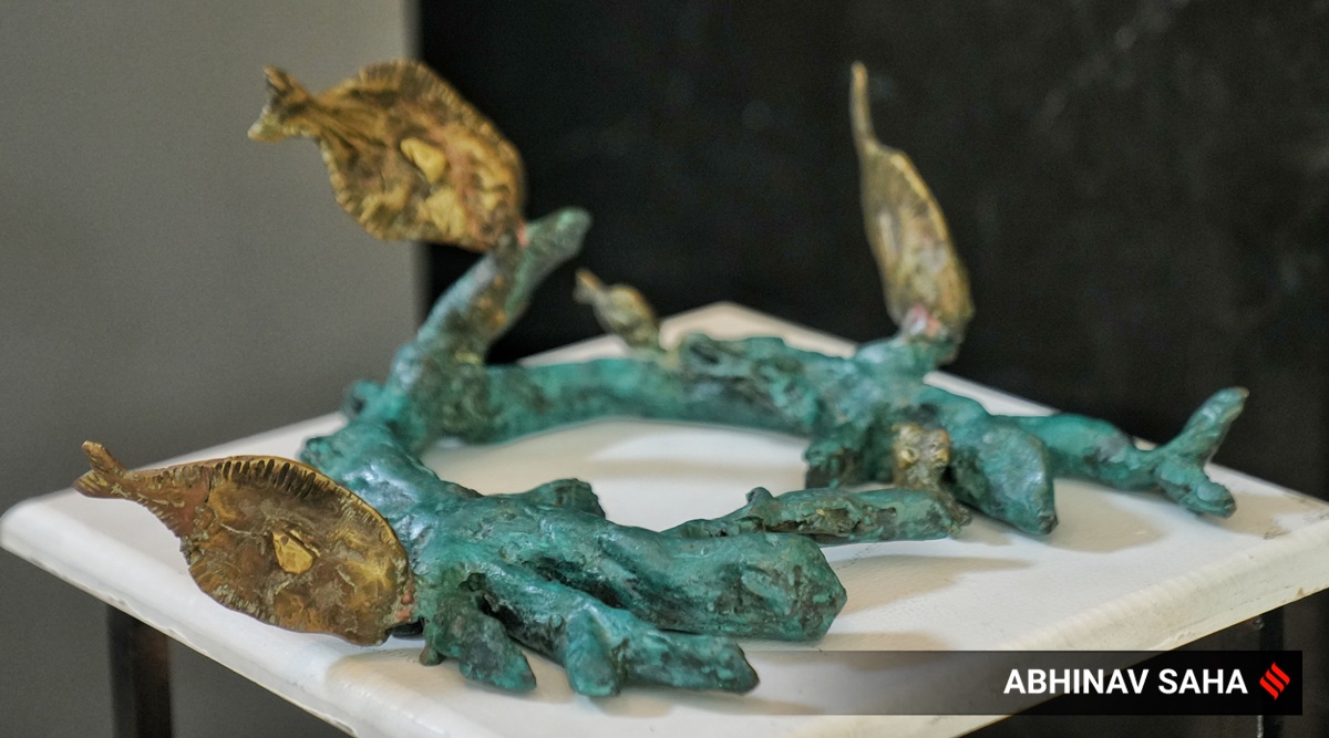 Through Her Bronze Sculptures Artist KR Nariman Instils Hope For A through-her-bronze-sculptures-artist-kr-nariman-instils-hope-for-a