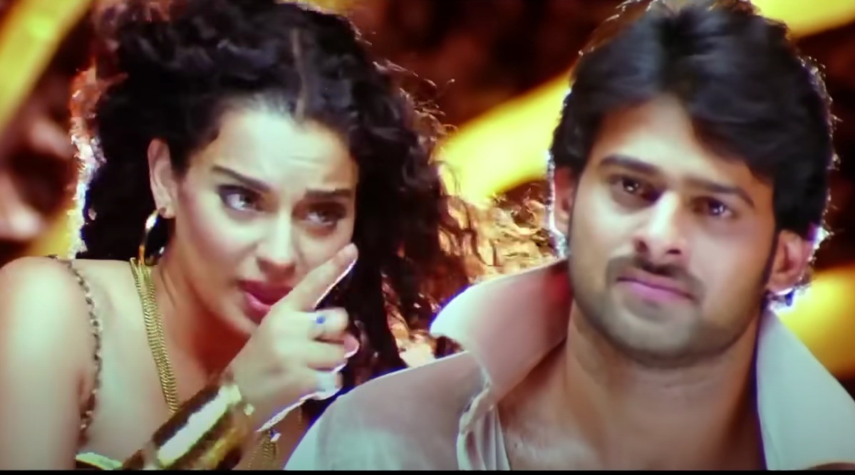 Kangana Ranaut and Prabhas in Ek Nirajan