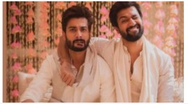 Katrina Kaif shared this picture of Vicky Kaushal and Sunny Kaushal. (Pic: Katrina/Instagram)