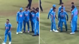 2023 Asia Cup Final: Ishan Kishan mimics Virat Kohli