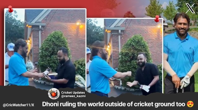 MS Dhoni’s interaction with fan