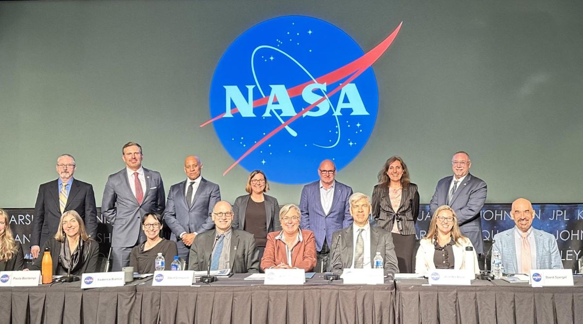 Some members of the independent UAP study team commissioned by NASA.