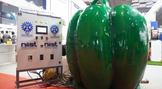 The device that NIIST claims can turn biomedical waste into soil additives.