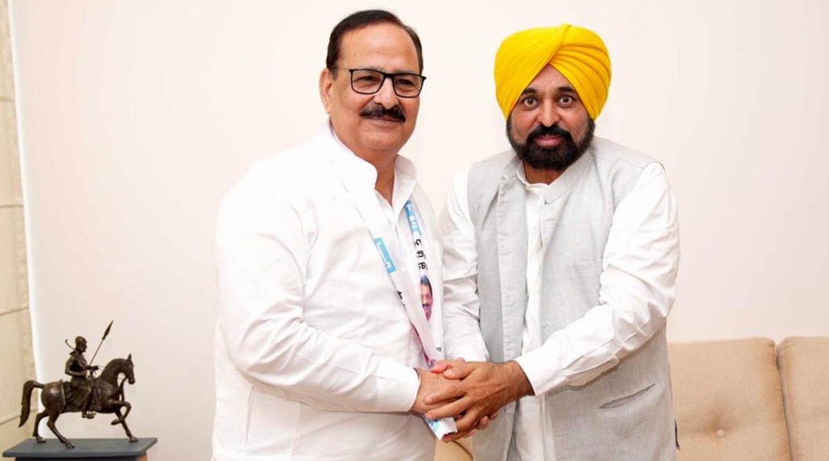 Arun Narang with Mann